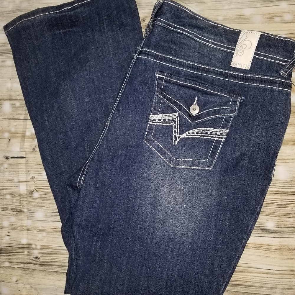 Vanity Jeans Size 34Wx31L Curvy bootcut